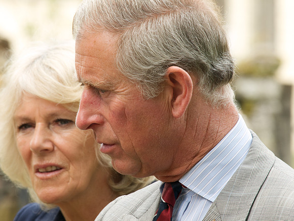 The furure King and Queen at Ty-Mawr Lime, 2009