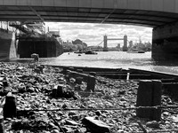 Under London Bridge, April 2026 (iPhone)