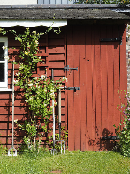 Swedish Red shed, May 2026
