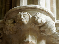 C13 carvings, St. Mary's, Haverfordwest Jul 2026
