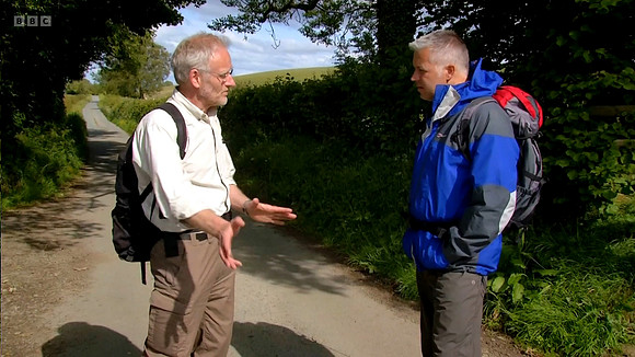 On the Ceri Ridgeway with Derek Brockway